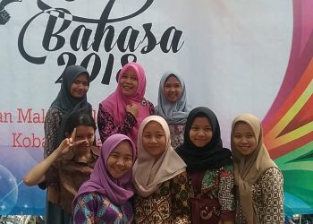 Ekspresi Keseruan Bulan Bahasa 2018 di SMAN 3 Cilegon